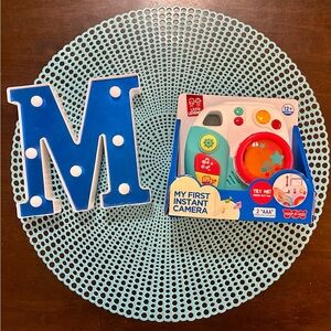 Play Right My First Instant Camera Lights Sounds Peek-a-Boo 12+ Months Baby Toy